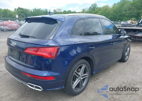2018 Audi Sq5 3.0T Premium Plus из США, поврежденный, VIN WA1C4AFY6J2102360